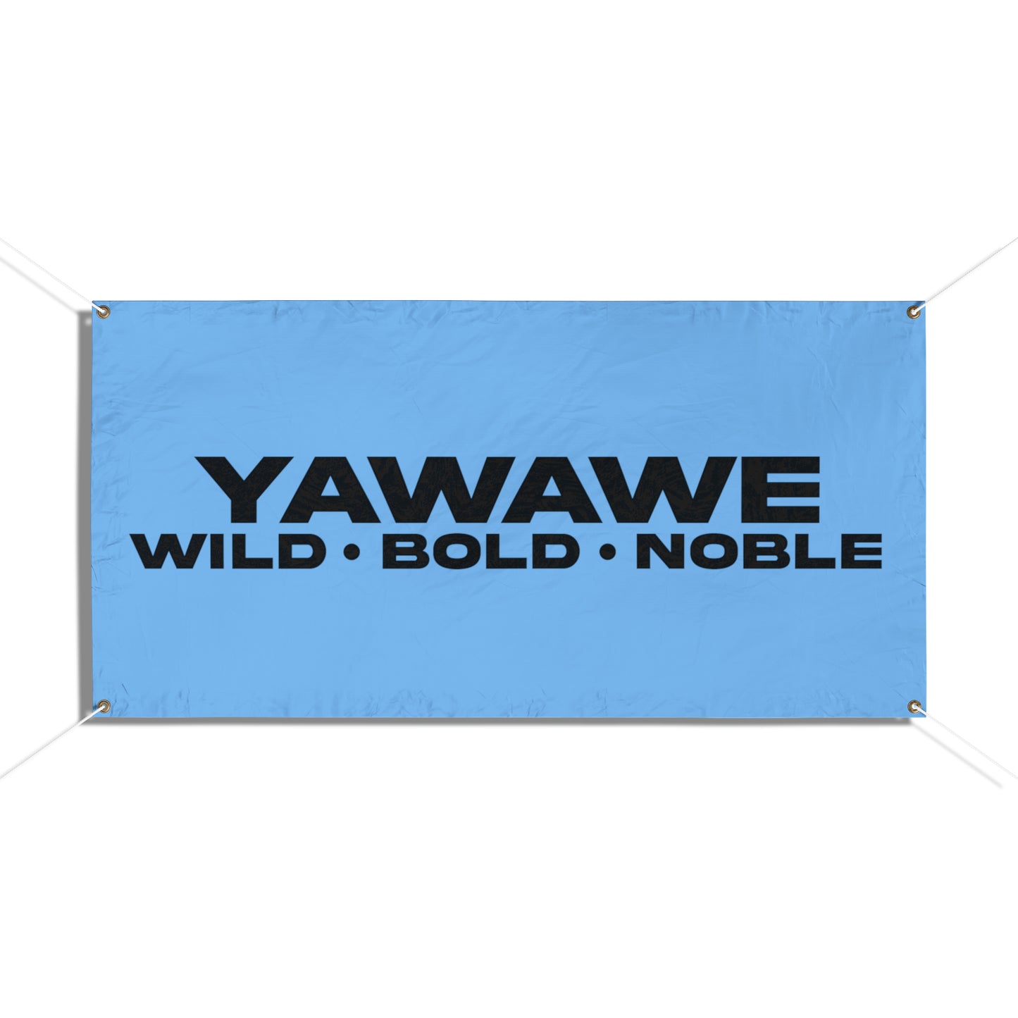 YAWAWE Blue Banner