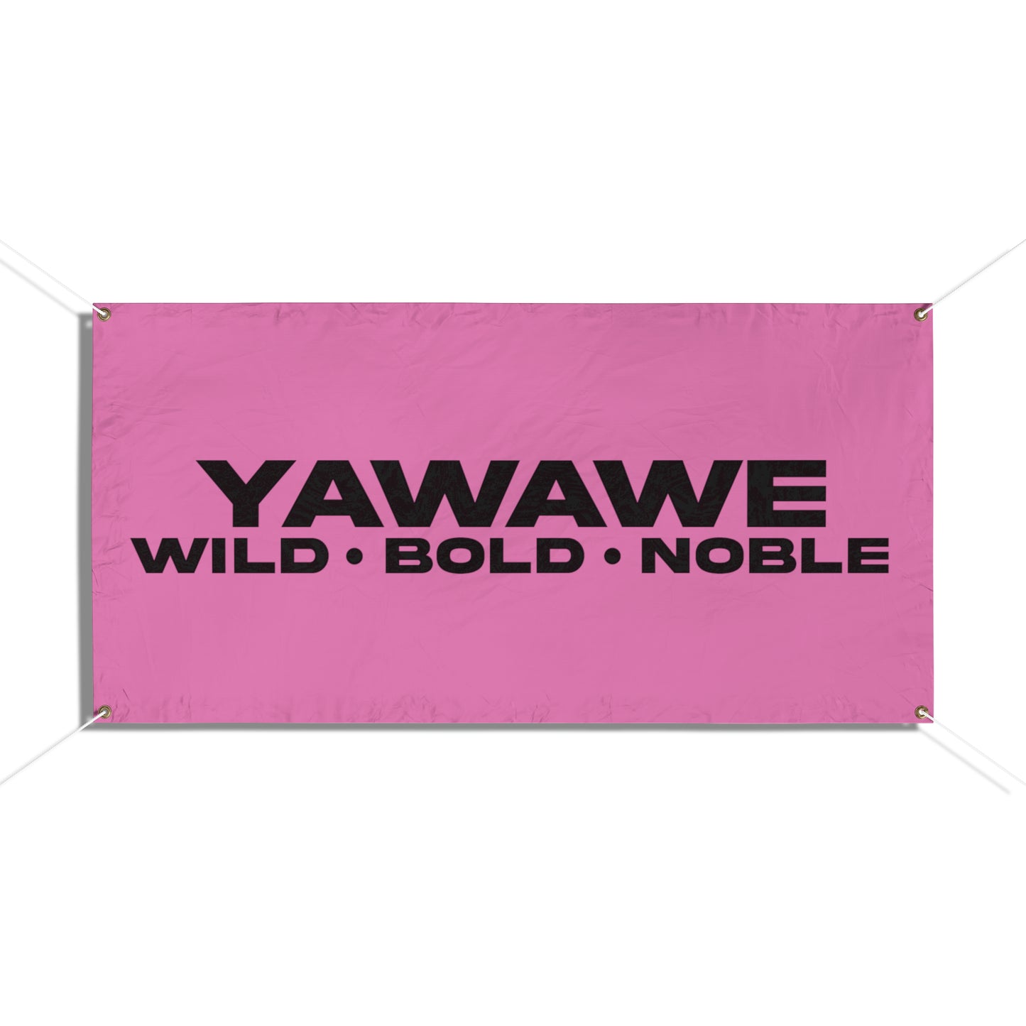 YAWAWE Pink Banner